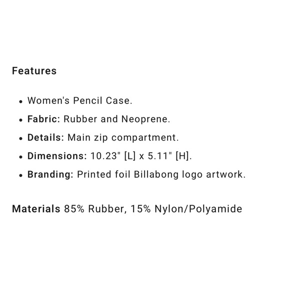 Billabong PENCIL CASE in Sweet Blue 🩵 - Picture 3 of 6